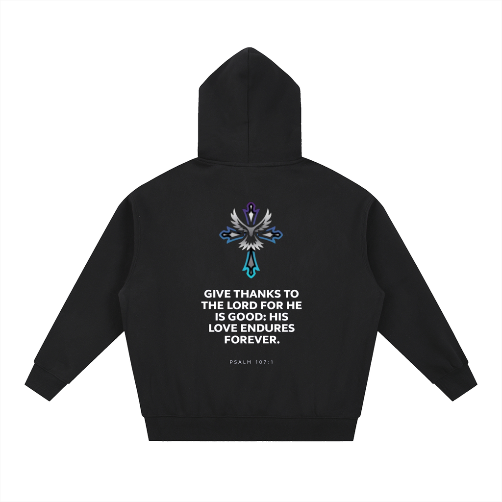 Essential Oversized Fleece Boxy Hoodie