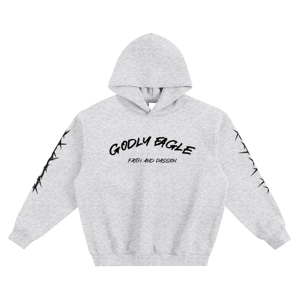 Fleeced Boxy Hoodie