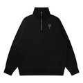 Quarter-Zip Drop Shoulder Sweatshirt