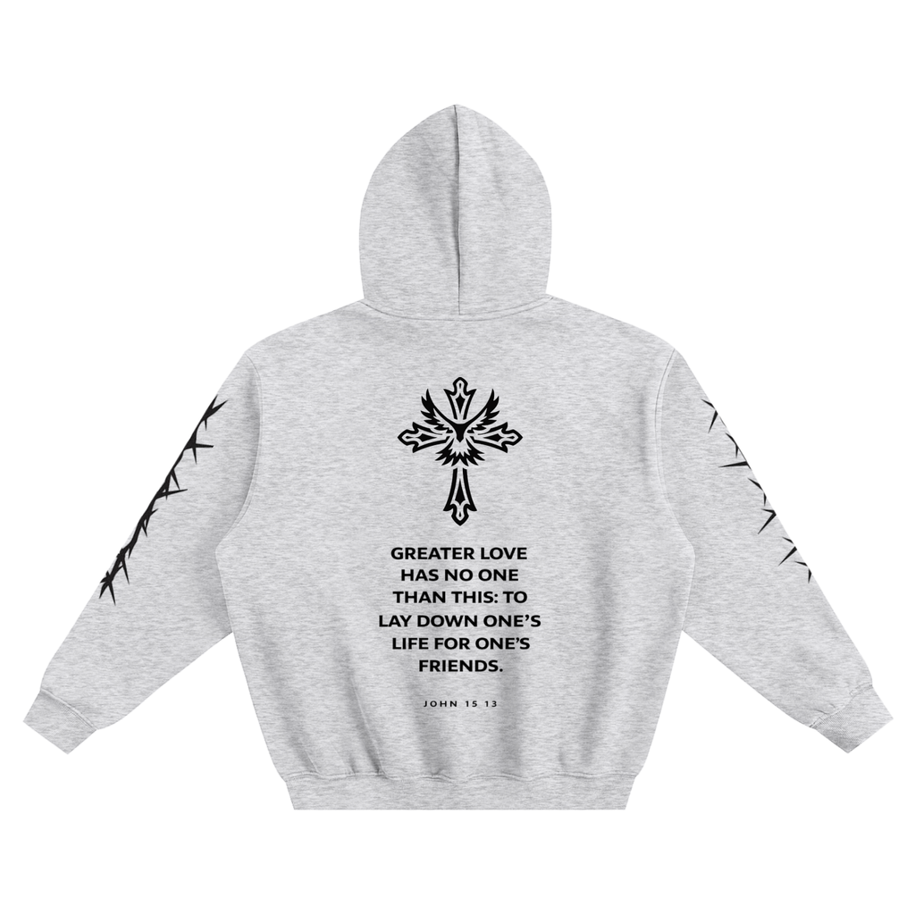 Fleeced Boxy Hoodie
